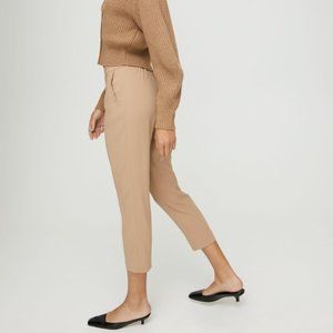 Babaton Conan Linen Blend Crop Pants